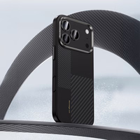 Benks Montage Magnetic Armor Pro Kevlar Ümbris Metal Frame 600D+1500D (MA70) jaoks Iphone 17 Pro Max must (Camera Control Button)