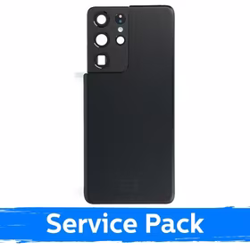 Tagakaas ühilduv Samsung G998 S21 Ultra / Phantom Black / (Service Pack)