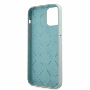 Guess GUHCP12MLSVSBF iPhone 12/12 Pro 6.1" синий-фуксия/синий-фуксия жёсткий чехол Silicone Vintage