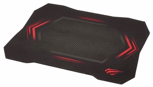 Havit MP843 mänguhiirematt must, punane