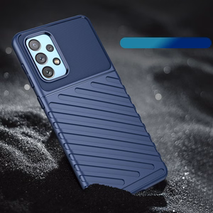 Thunder Case гибкий бронированный чехол для Samsung Galaxy A73 синий