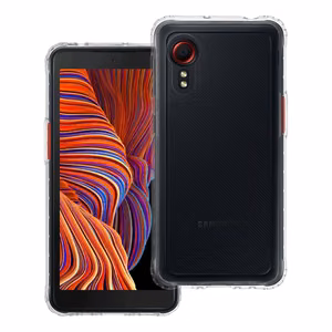 SUPER CLEAR HYBRID ümbris jaoks SAMSUNG XCOVER 5 läbipaistev