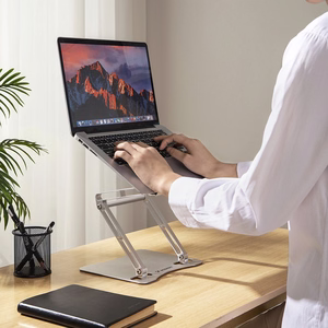 Wozinsky WRS-CPY75DSS Aluminum Laptop and Tablet Alus + Free Smartphone Alus - hõbedane