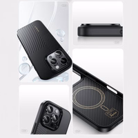 Benks Montage Magnetic Armor Pro Kevlar Ümbris Metal Frame 600D+1500D jaoks Iphone 16 Plus must