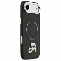 KARL LAGERFELD ümbris jaoks IPHONE 17 Air compatible with MagSafe KLHMP17MPSMLRKCK (PU K&C PINS) must