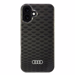 Audi IML Stitching Pattern MagSafe iPhone 16 Plus 6.7" must/must hardcase AU-IMLMIP16M-Q5/D3-BK