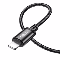 Kaabel USB A to Lightning Hoco 2,4A 1 m X89 must