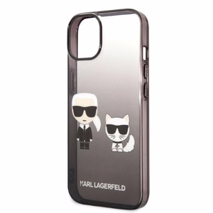 Karl Lagerfeld KLHCP14LTGKCK iPhone 14 Pro 6.1 "hardcase must / must Gradient Ikonik Karl & Choupette