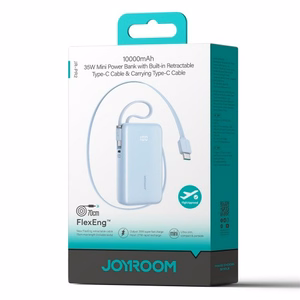 Akupank Joyroom „JR-PR2 Mini“ helesinine 10000mAh (35W)