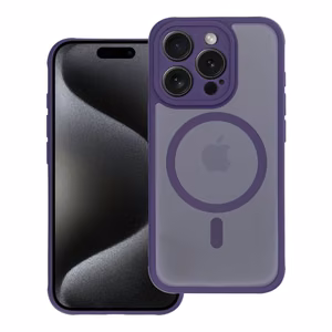 FULL MATTE MAG COVER ümbris compatible with MagSafe jaoks IPHONE 12 purple