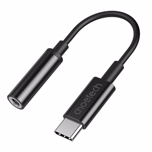Adapter Choetech AUX003 USB-C to 3.5mm Audio Jack Adapter (must)