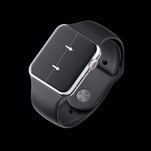 Защитная плёнка для экрана 3mk Watch ARC Apple Watch SE 40мм 3 шт