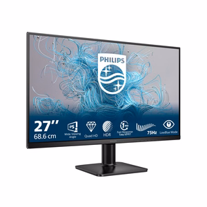 Philips 1000 series 27E2N1500L/00 monitor 68,6 cm (27") 2560 x 1440 pikslit Quad HD LED must