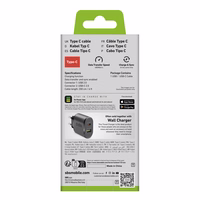 SBS TECABLETC220K USB-A - USB-C Kaabel 2 m - must