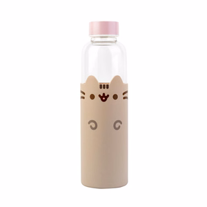 Pusheen klaasist veepudel, 500 ml