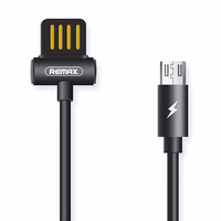 REMAX Kaabel Waist Drum RC-082m - USB to Micro USB - Must