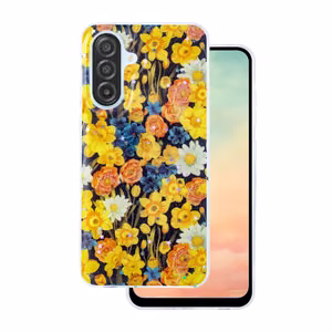 Glow Glam чехол Samsung Galaxy A16 4G / A16 5G оранжевый