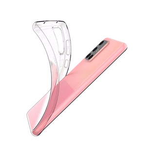 Geel kate Ultra Clear 0.5mm Samsung Galaxy A73 läbipaistev ümbris