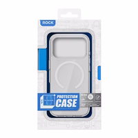 Rock Crystal Shield Series Magnetic Ümbris for Iphone 17 läbipaistev