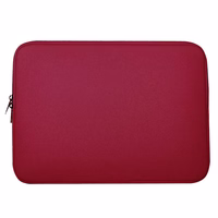 Universal 15.6'' laptop cover - punane