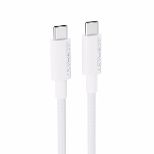 USB kaabel Acefast C18-03 60W USB-C to USB-C 1.2m valge