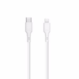 Kaabel USB C to Lightning Sinine Star 2,4A 27W 1 m DC-001CL2.4 valge