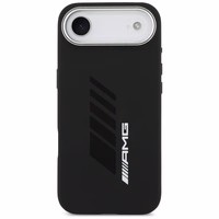 AMG Silicone Oversize Rhombs MagSafe Ümbris jaoks iPhone Air - must