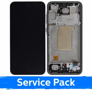 LCD ekraan ühilduv Samsung A356 A35 5G raamiga / Navy / (Service Pack)