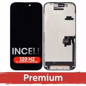 LCD ekraan sobib seadmele iPhone 16 Pro must (120Hz / INCELL / Premium) /*Removable IC*/