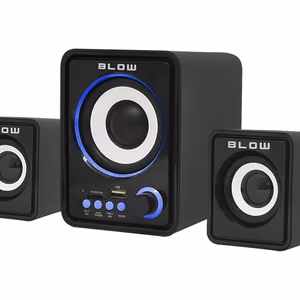 BLOW 66-377 – juhtmeta 3-ribaline kõlar, 3 W, must