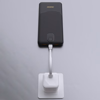 Powerbank Dudao K10 10000mAh 2.4A 2 x USB-A - valge