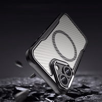 Leading Series MagSafe Silicone Ümbris jaoks iPhone 16 Plus - Must