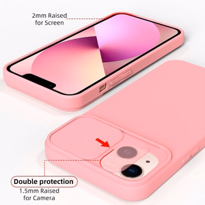 SLIDE ümbris jaoks SAMSUNG A14 5G / A14 4G light roosa
