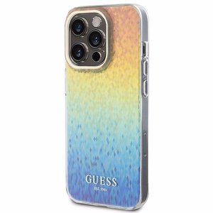 GUESS ümbris jaoks IPHONE 14 Pro GUHCP14LHDECMI (IML Faceted Mirror / disco iridescent) multicolor