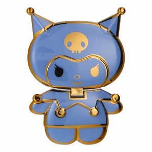 Phone stand DOLL - stick-on - sinine