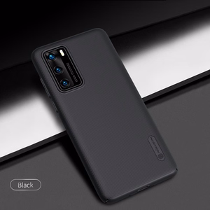 Nillkin Super Frosted Shield ümbris seadmele Huawei P40, must