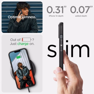 Spigen Mag Armor iPhone 14 Plus ümbris - matt must