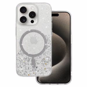 Tel Protect Moonlite Magsafe Ümbris jaoks Iphone 12 hõbedane clear