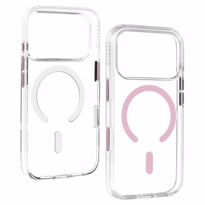 Liavec Pure ümbris kaamera juhtnupuga mudelile iPhone 18 Pro Max/17 Pro Max, roosa