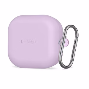 Tech-Protect Silikoon Hook Ümbris for Samsung Galaxy Buds 4 / 4 Pro - lilla