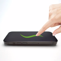 9H Karastatud klaas with mounting frame jaoks iPhone 14 Pro Max Wozinsky Premium Glass - must