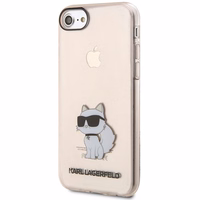 Karl Lagerfeld KLHCI8HNCHTCP iPhone 7/8/ SE 2020 / SE 2022 roosa/roosa hardcase Ikonik Choupette