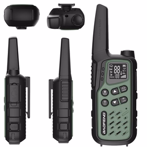 Baofeng BF-T25E raadiosaatjate komplekt, 2 tk, rohelised