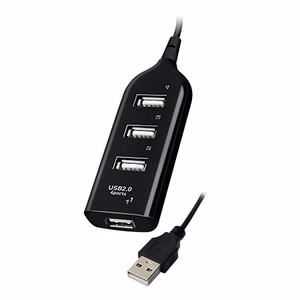 Vakoss TC-234UX jaotur USB 2.0 must
