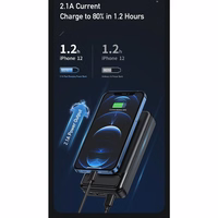 External battery Akupank Awei P6K 5V/2.1A 20000mAh must