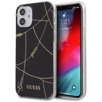 Guess GUHCP12SPCUCHBK iPhone 12 mini 5.4" must/must kõvakaaneline kullast keti kollektsioon