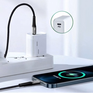 USB kaabel Joyroom „S-1224K2“ punane „Type-C / Lightning“ 120cm (kuni 20W)