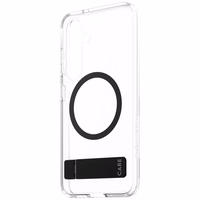 CARE by PanzerGlass Feature Must Kickstand & QI Ümbris jaoks Samsung Galaxy S25 - Läbipaistev