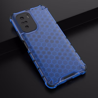 Honeycomb Case soomuskaitse TPU kaitsekattega Xiaomi Redmi K40 Pro+ / K40 Pro / K40 / Poco F3 sinine