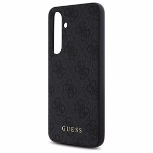 GUESS Чехол для SAMSUNG S24 FE GUHCS24FEG4GFGR (HC PU 4G Metal Logo) серый